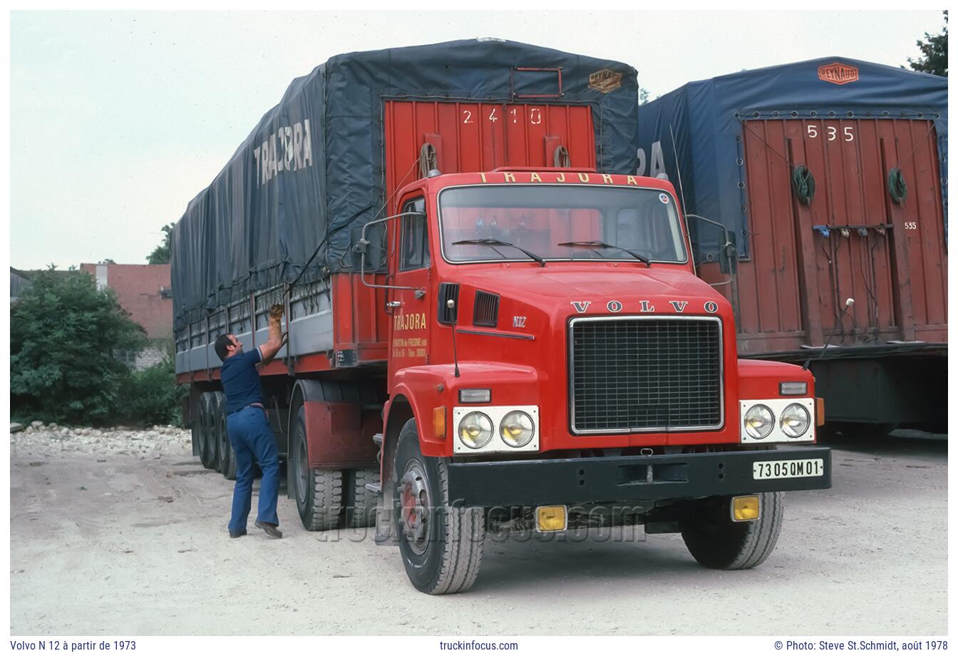 Volvo N 12 à partir de 1973 Photo août 1978