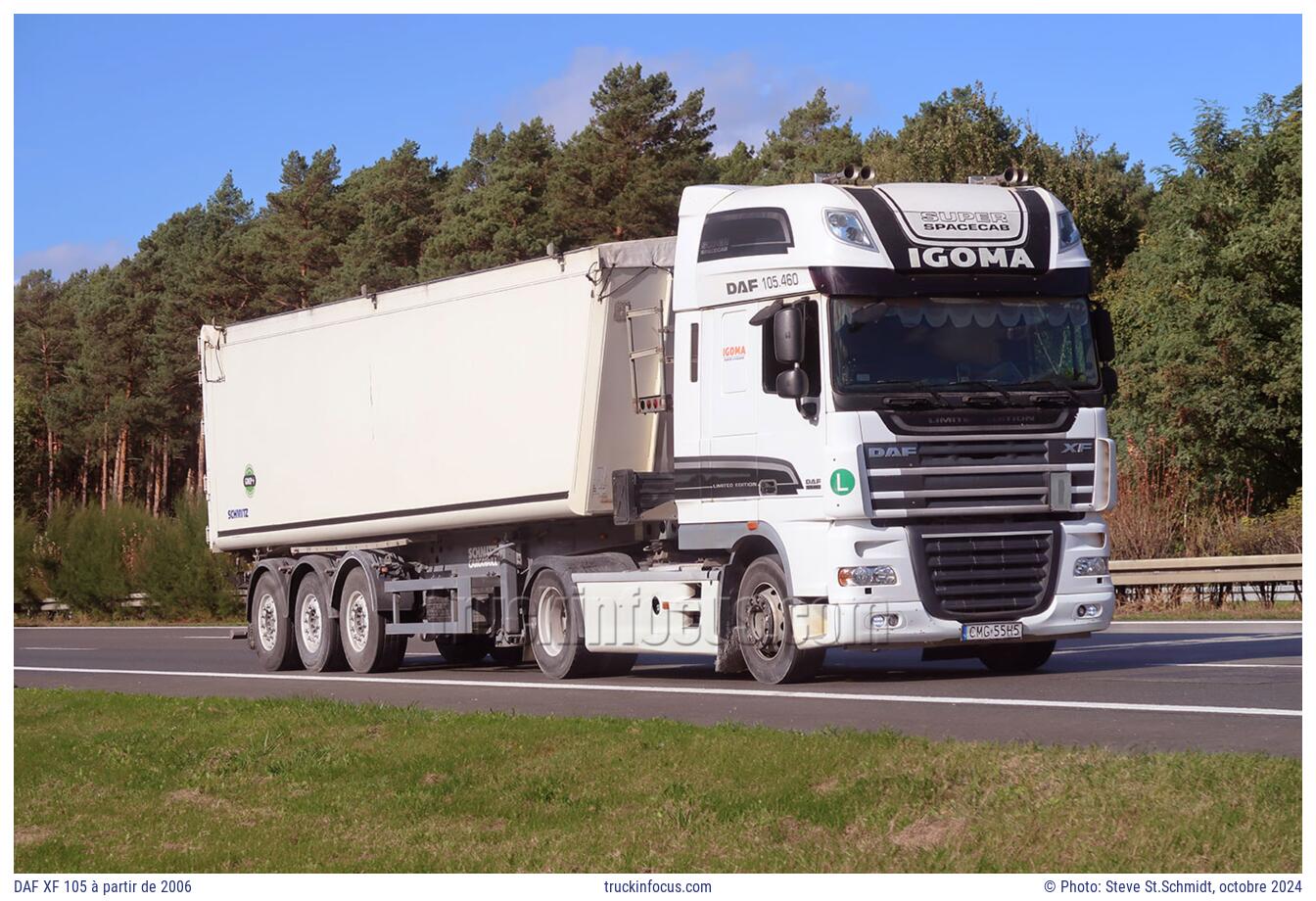 DAF XF 105 à partir de 2006 Photo octobre 2024