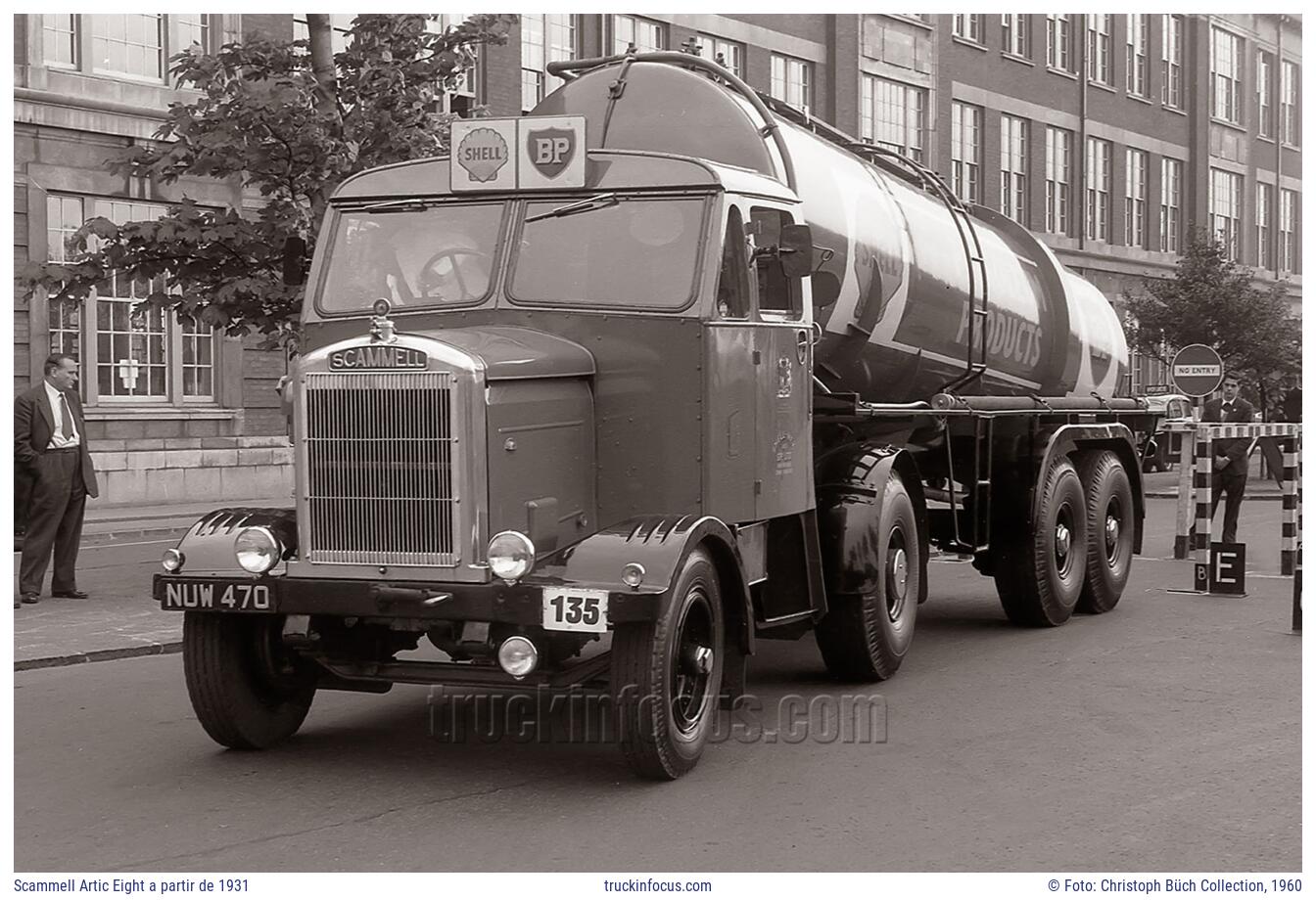 Scammell Artic Eight a partir de 1931 Foto 1960