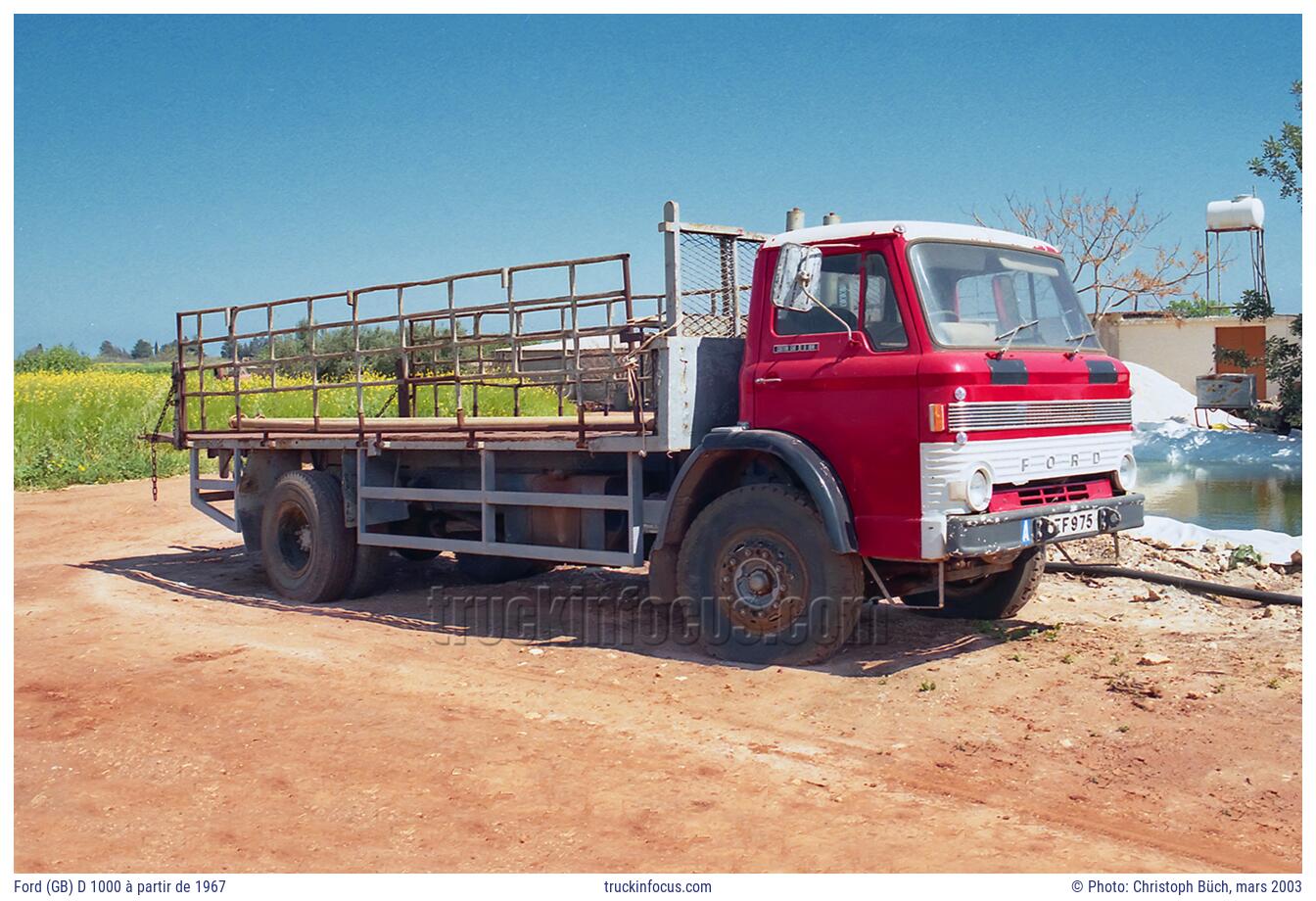 Ford (GB) D 1000 à partir de 1967 Photo mars 2003