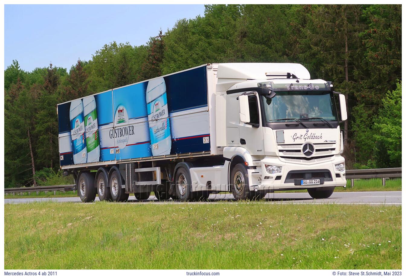 Mercedes Actros 4 ab 2011 Foto Mai 2023