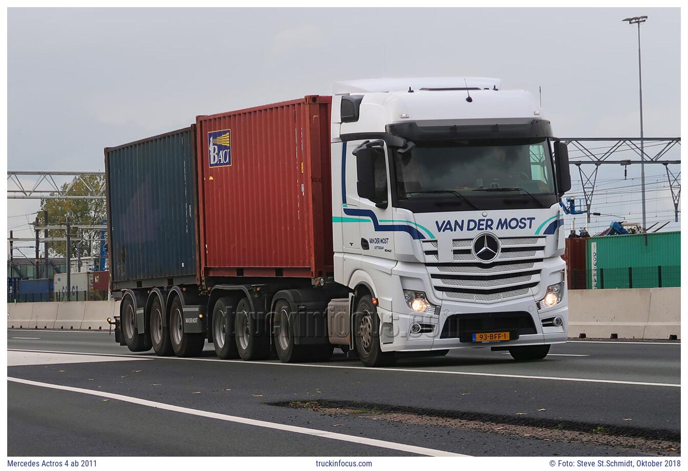 Mercedes Actros 4 ab 2011 Foto Oktober 2018