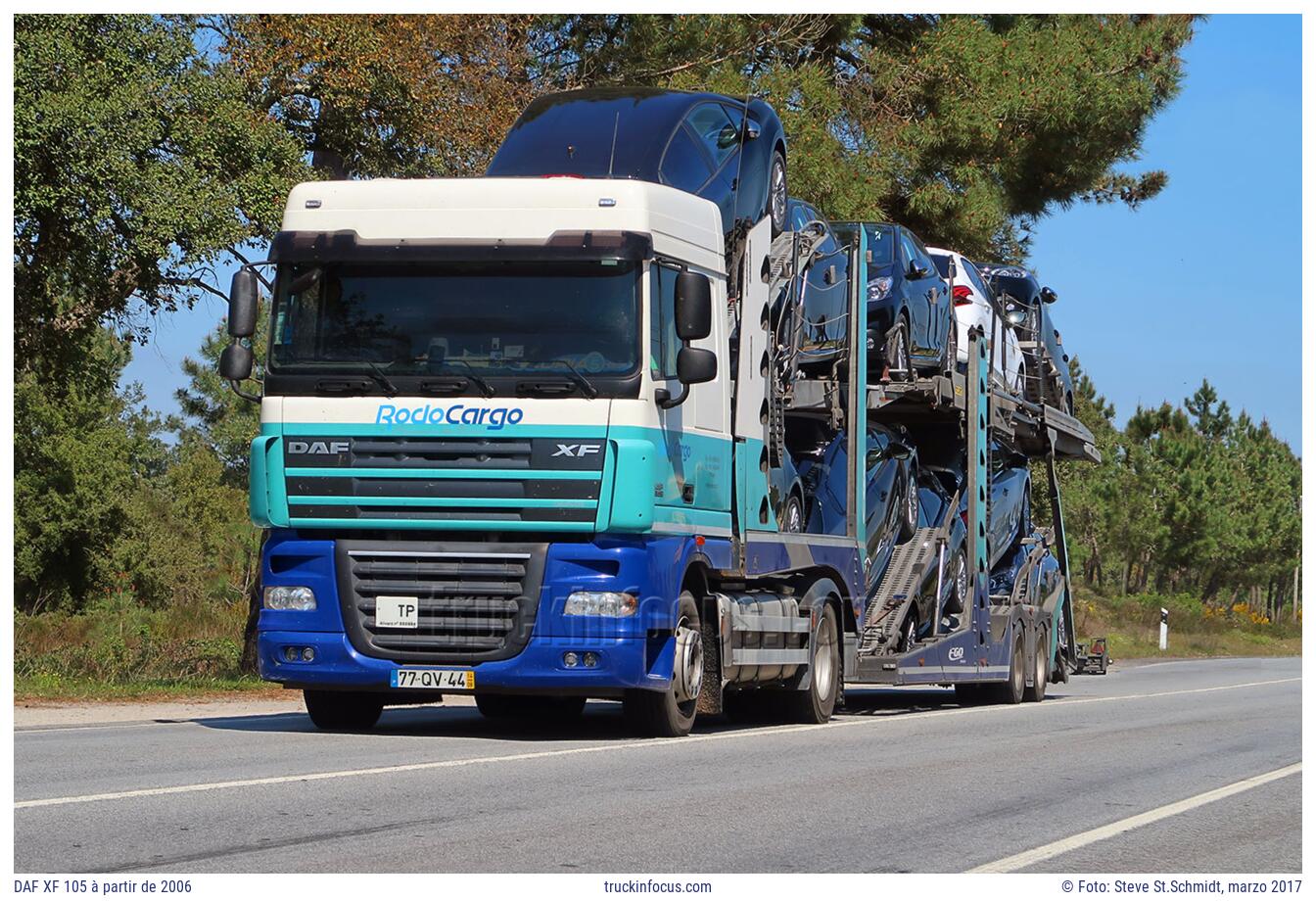 DAF XF 105 à partir de 2006 Foto marzo 2017