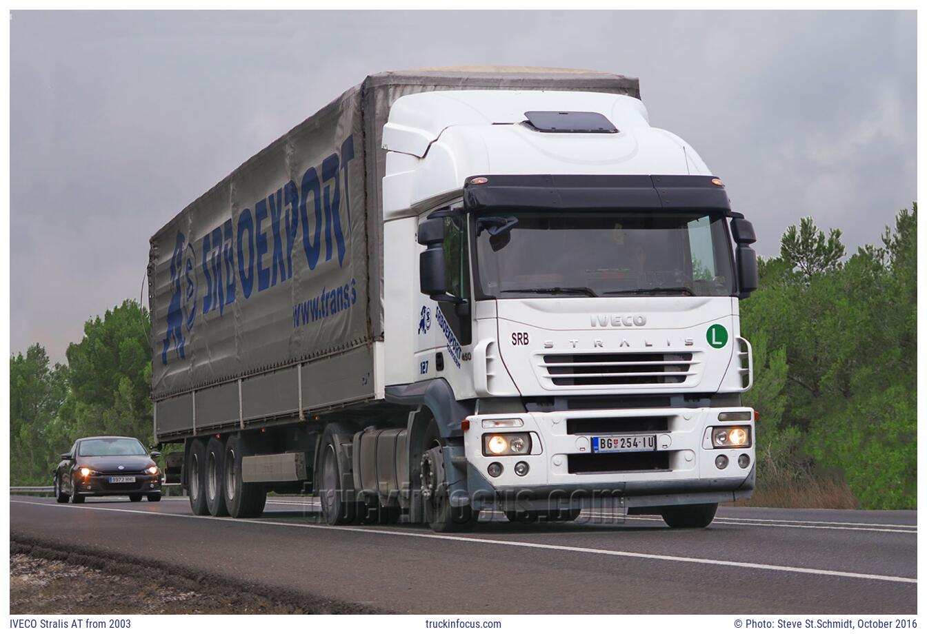 IVECO Stralis AT from 2003 Photo October 2016