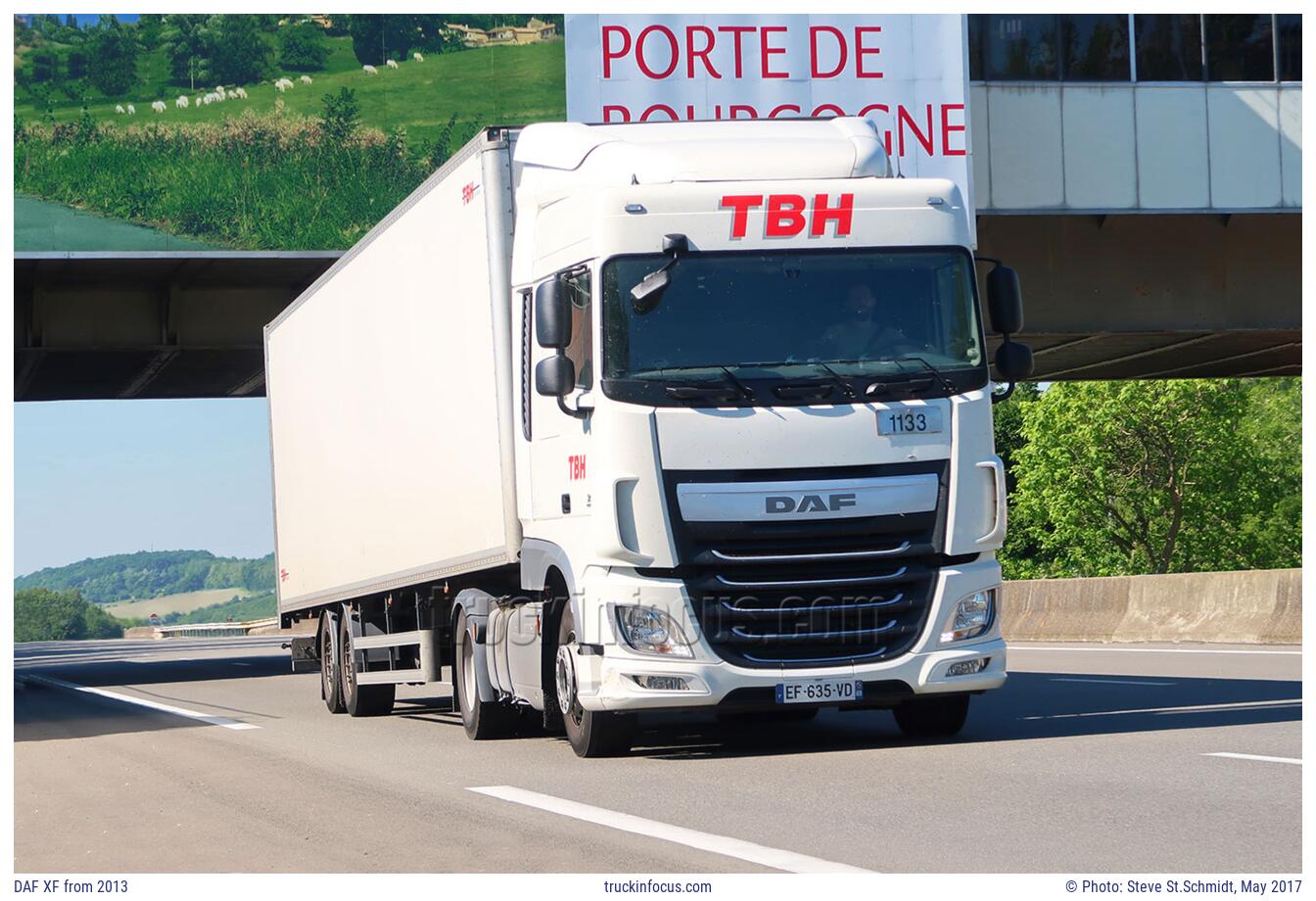 DAF XF from 2013 Photo May 2017