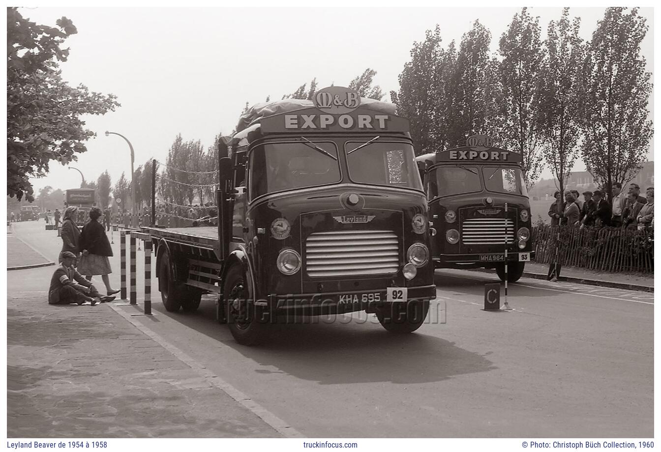 Leyland Beaver de 1954 à 1958 Photo 1960