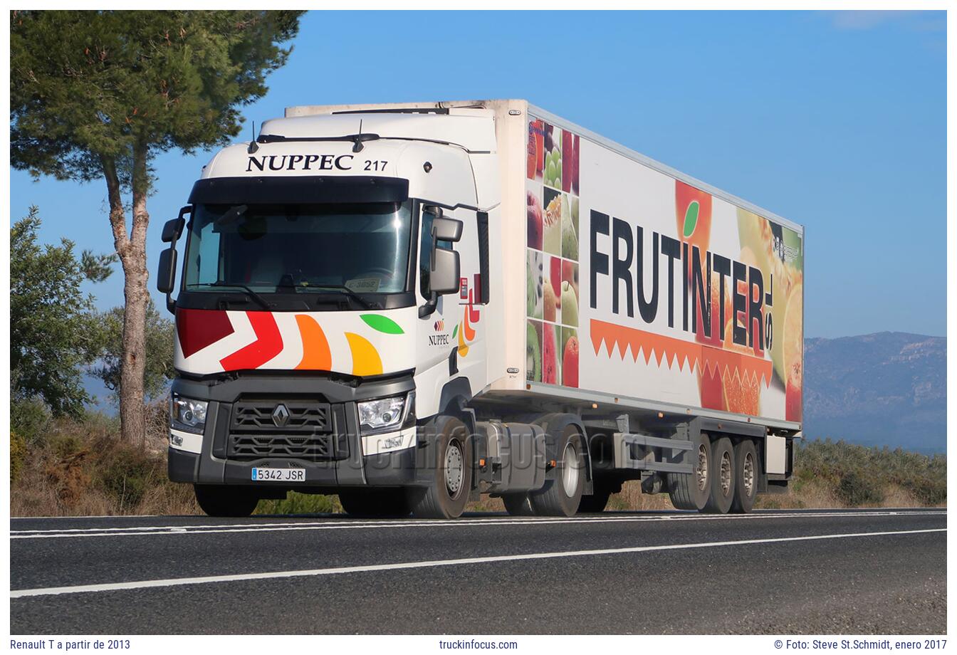 Renault T a partir de 2013 Foto enero 2017