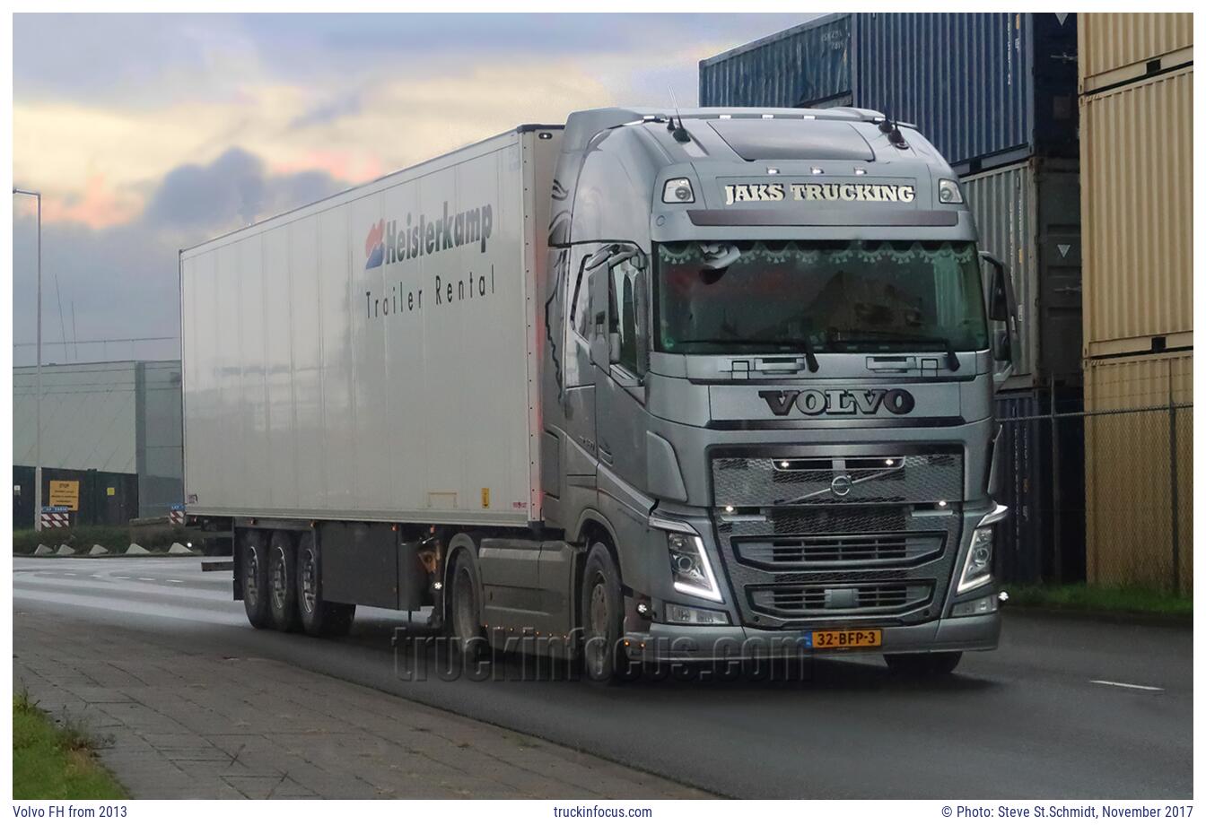 Volvo FH from 2013 Photo November 2017