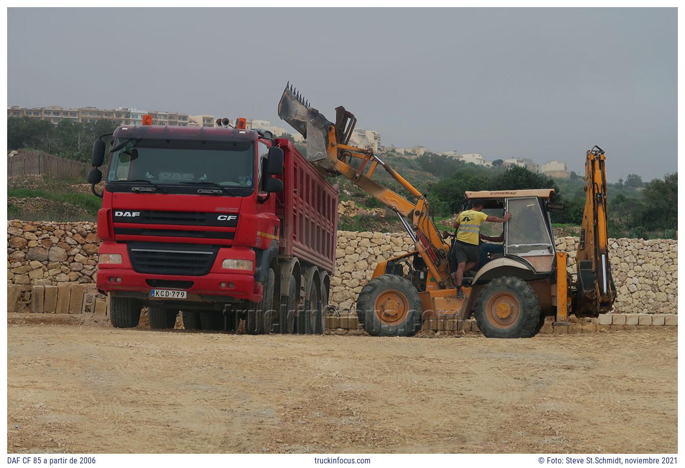 DAF CF 85 a partir de 2006 Foto noviembre 2021