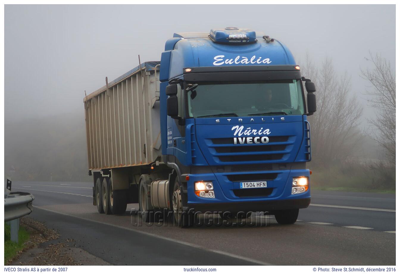 IVECO Stralis AS à partir de 2007 Photo décembre 2016