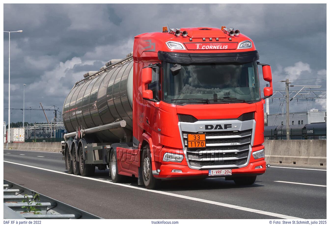 DAF XF à partir de 2022 Foto julio 2025