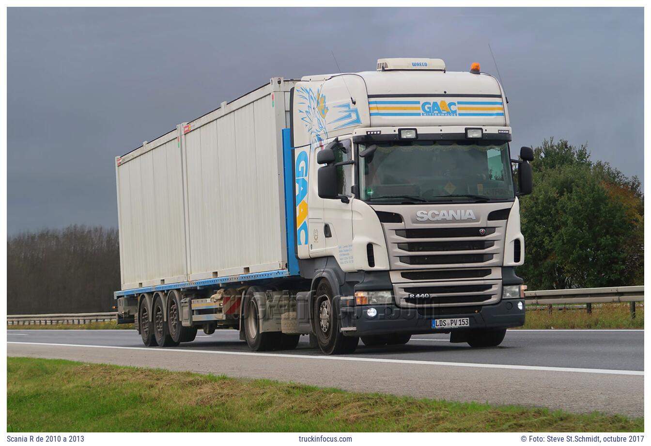 Scania R de 2010 a 2013 Foto octubre 2017