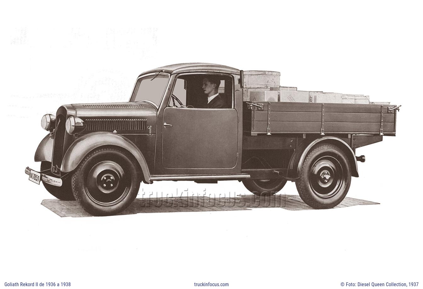 Goliath Rekord II de 1936 a 1938 Foto 1937