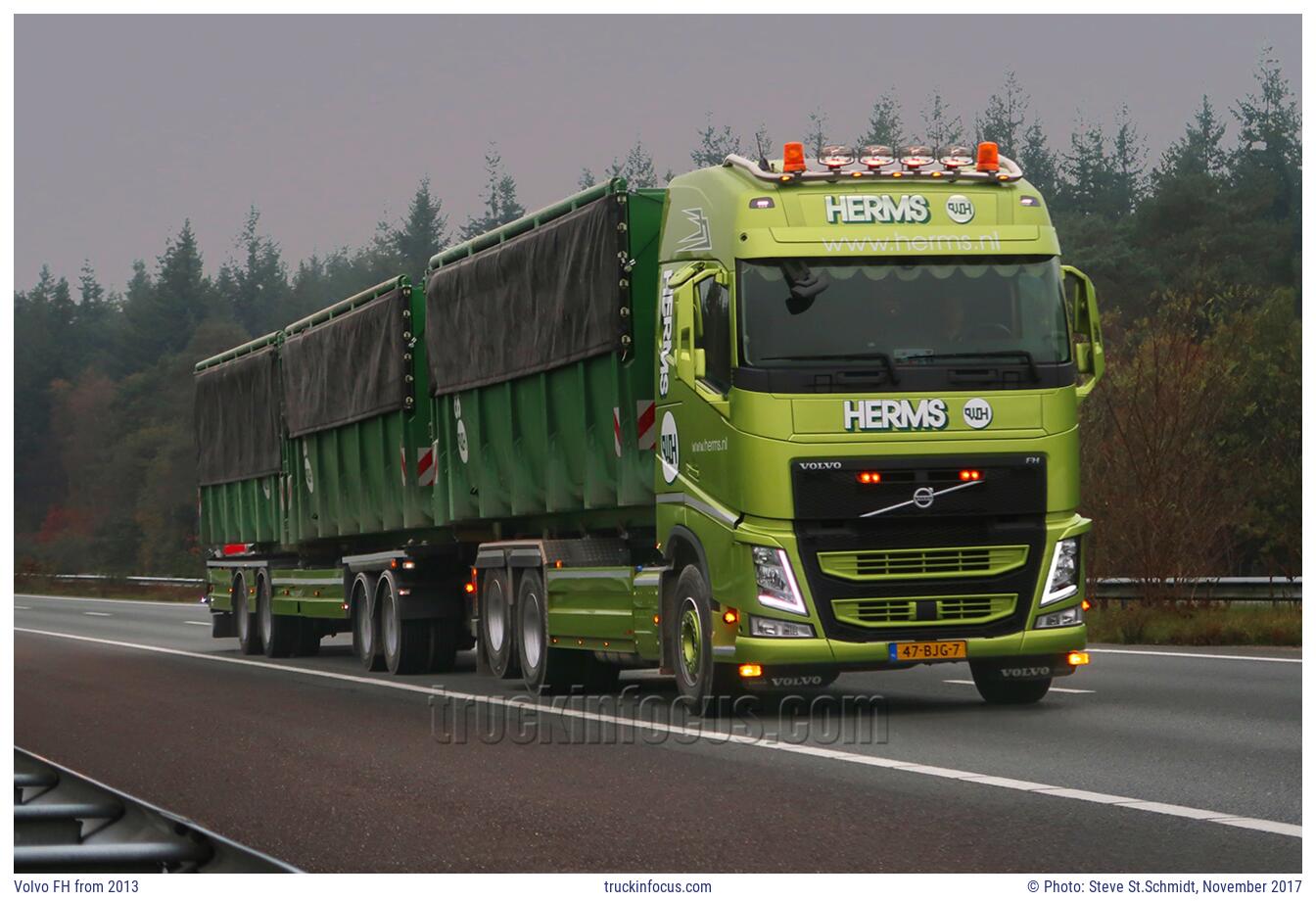 Volvo FH from 2013 Photo November 2017