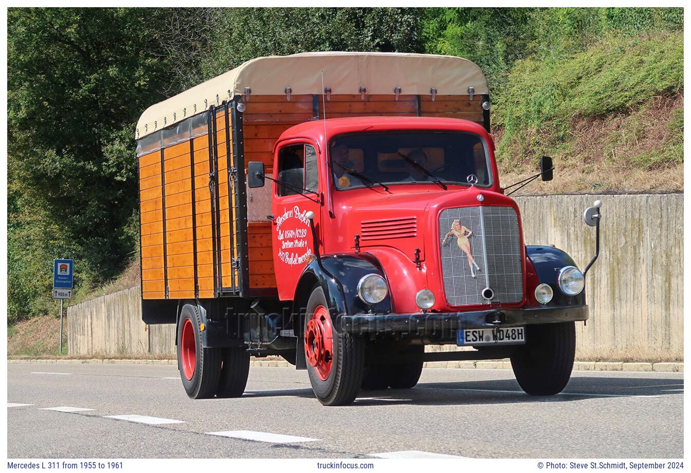 Mercedes L 311 from 1955 to 1961 Photo September 2024