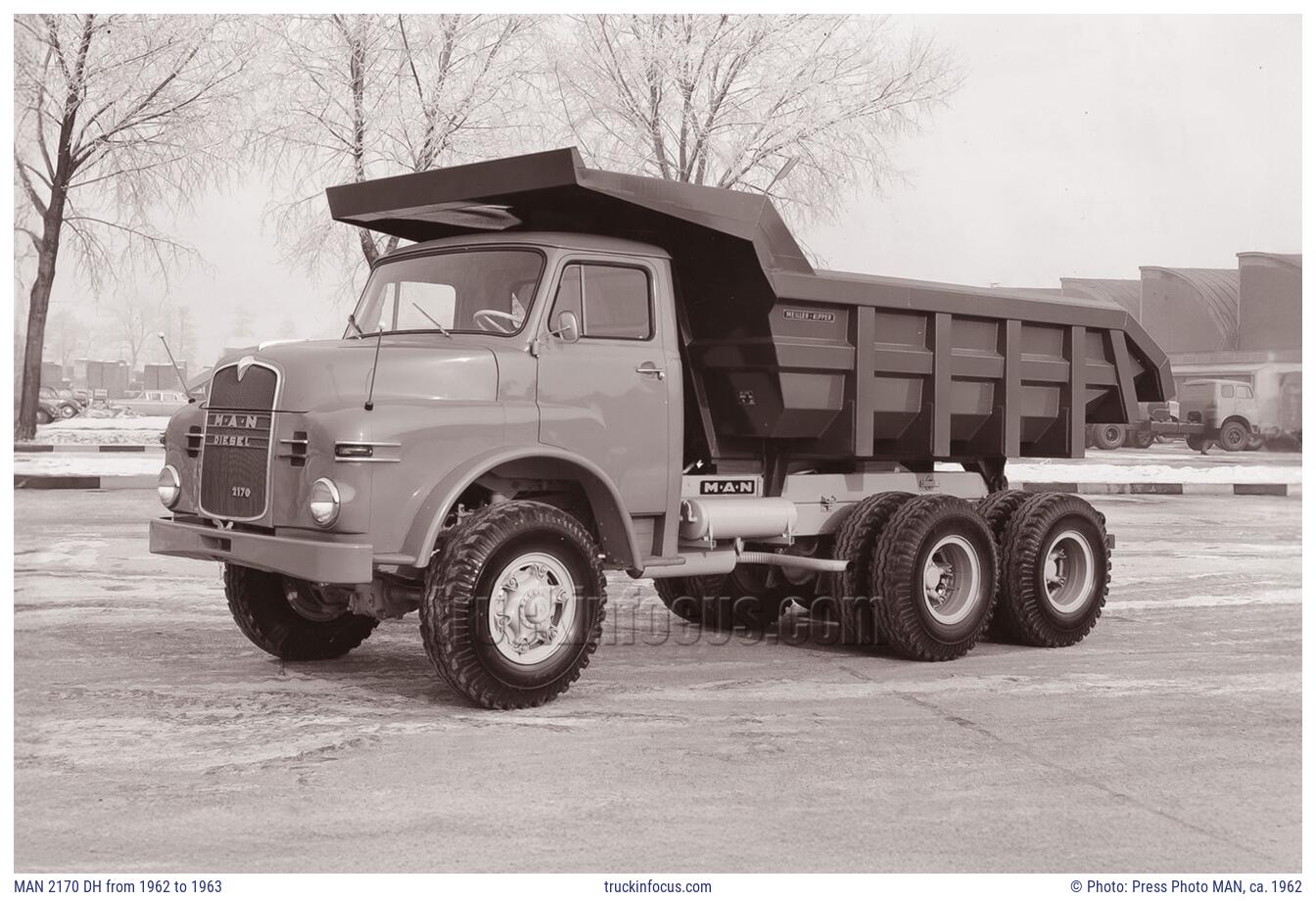 MAN 2170 DH from 1962 to 1963 Photo ca. 1962