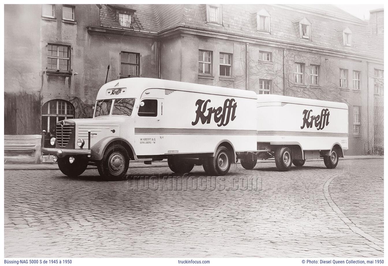 Büssing-NAG 5000 S de 1945 à 1950 Photo mai 1950