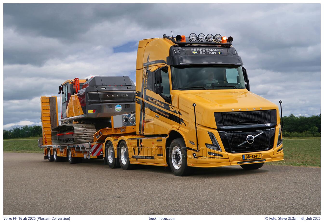 Volvo FH 16 ab 2025 (Vlastuin Conversion) Foto Juli 2026