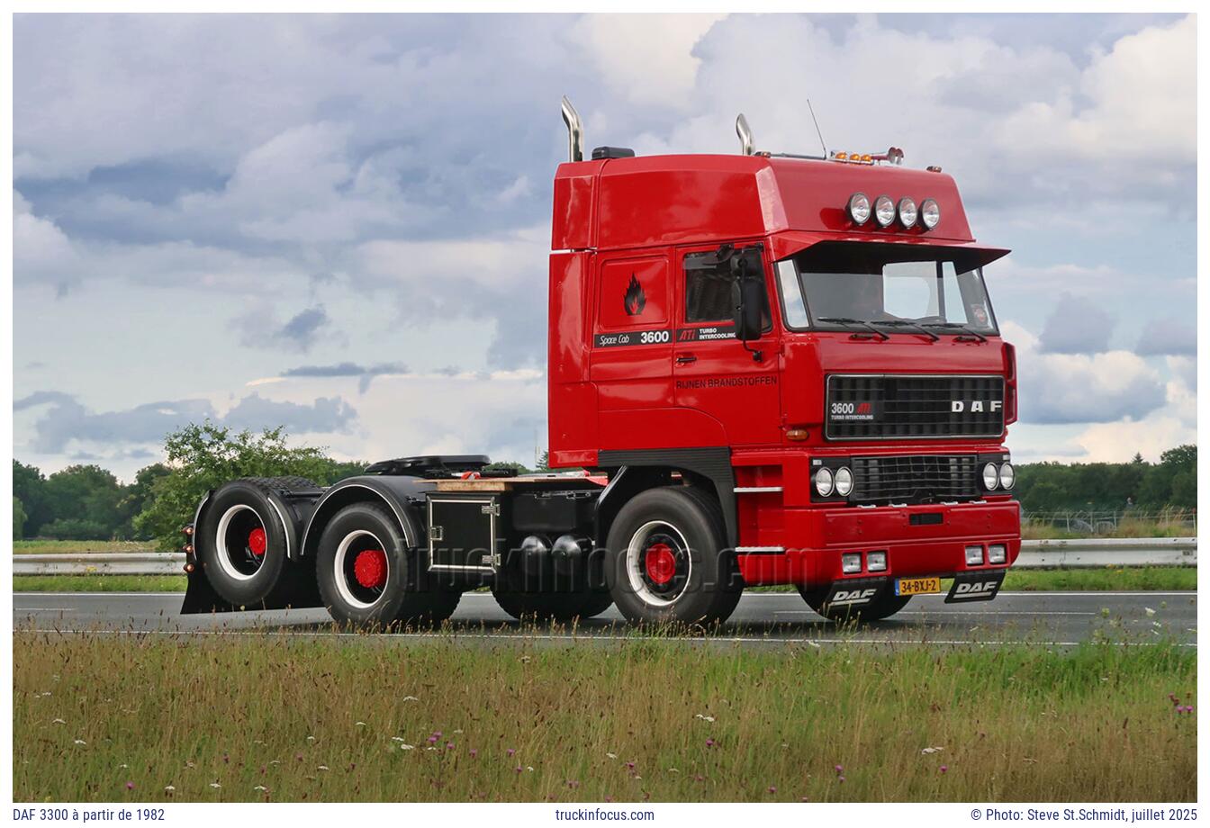 DAF 3300 à partir de 1982 Photo juillet 2025