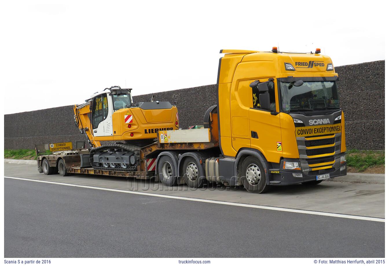 Scania S a partir de 2016 Foto abril 2015