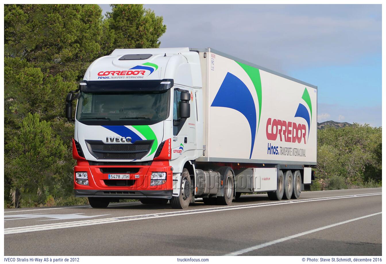 IVECO Stralis Hi-Way AS à partir de 2012 Photo décembre 2016