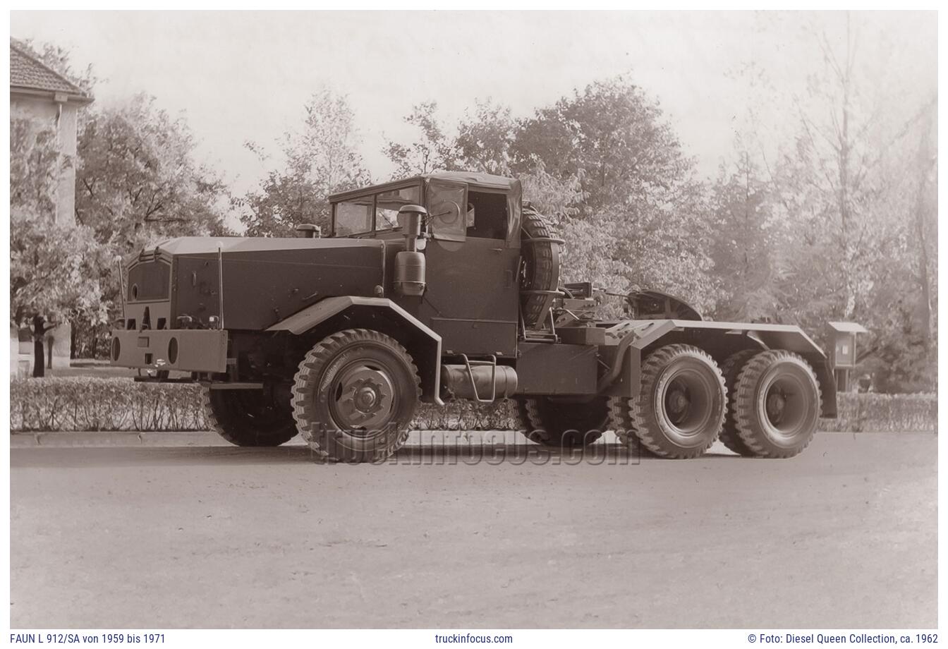 FAUN L 912/SA von 1959 bis 1971 Foto ca. 1962