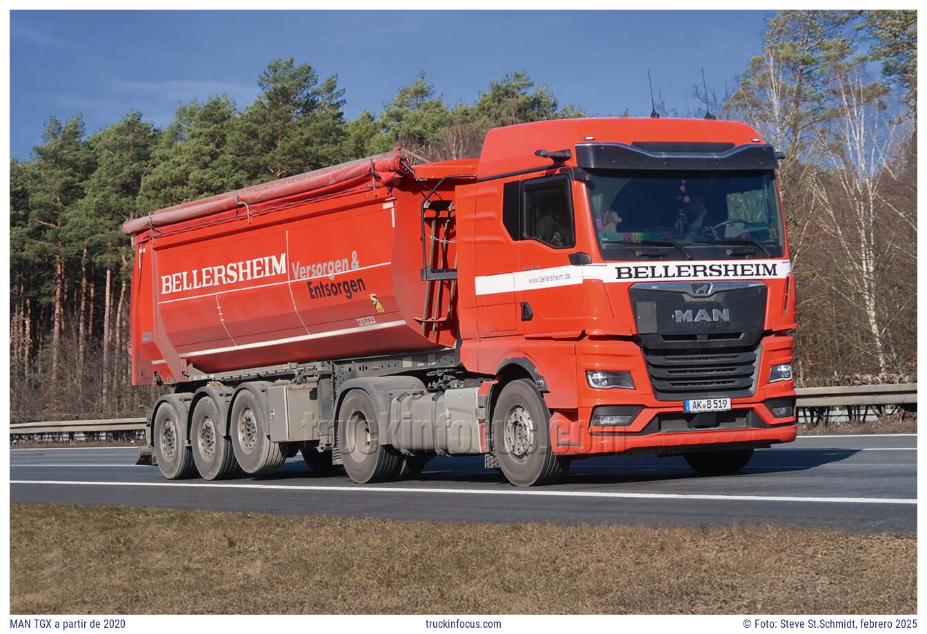 MAN TGX a partir de 2020 Foto febrero 2025