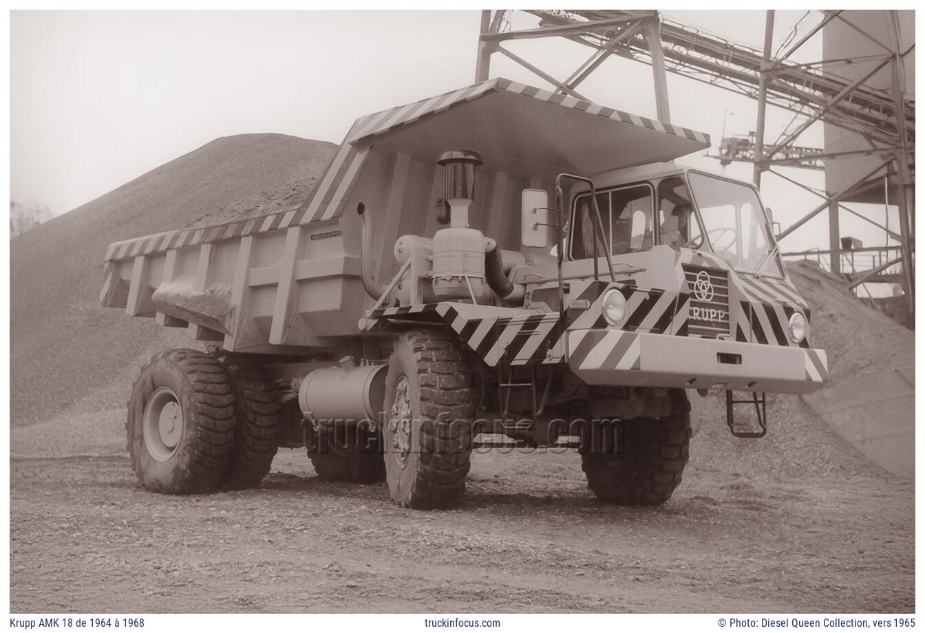 Krupp AMK 18 de 1964 à 1968 Photo vers 1965