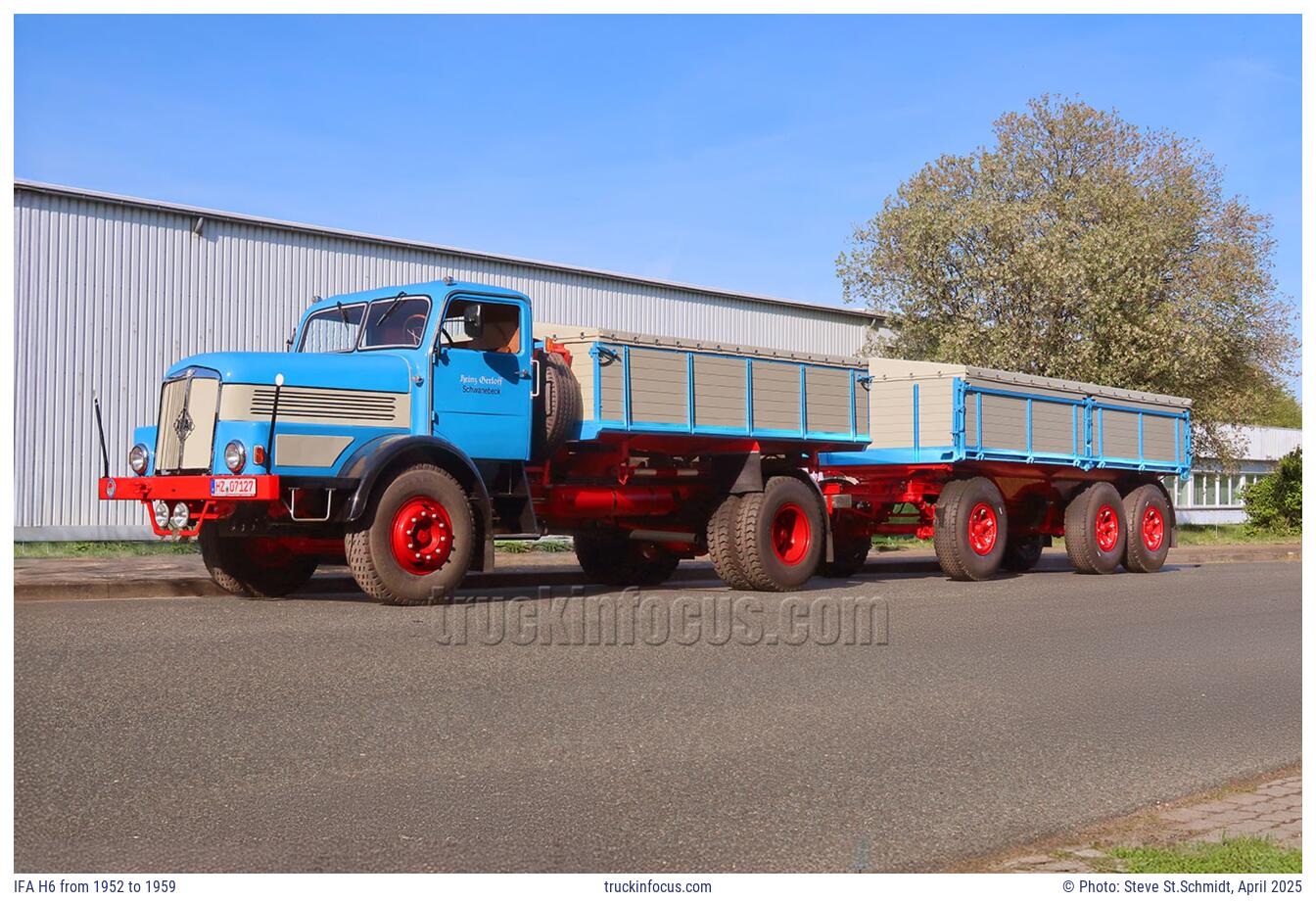 IFA H6 from 1952 to 1959 Photo April 2025