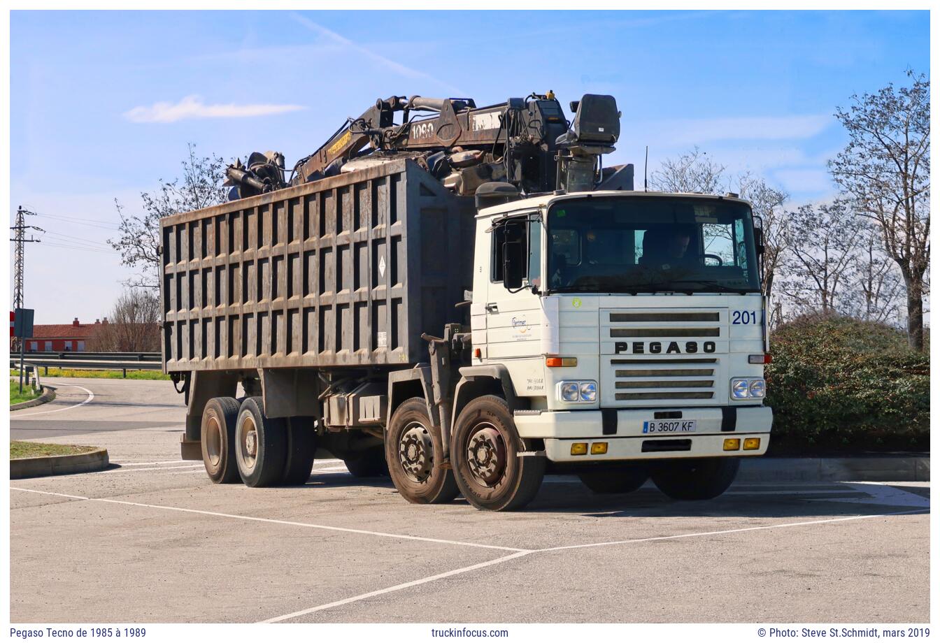 Pegaso Tecno de 1985 à 1989 Photo mars 2019