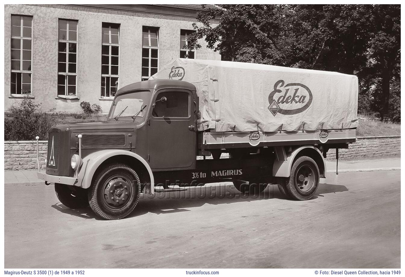 Magirus-Deutz S 3500 (1) de 1949 a 1952 Foto hacia 1949