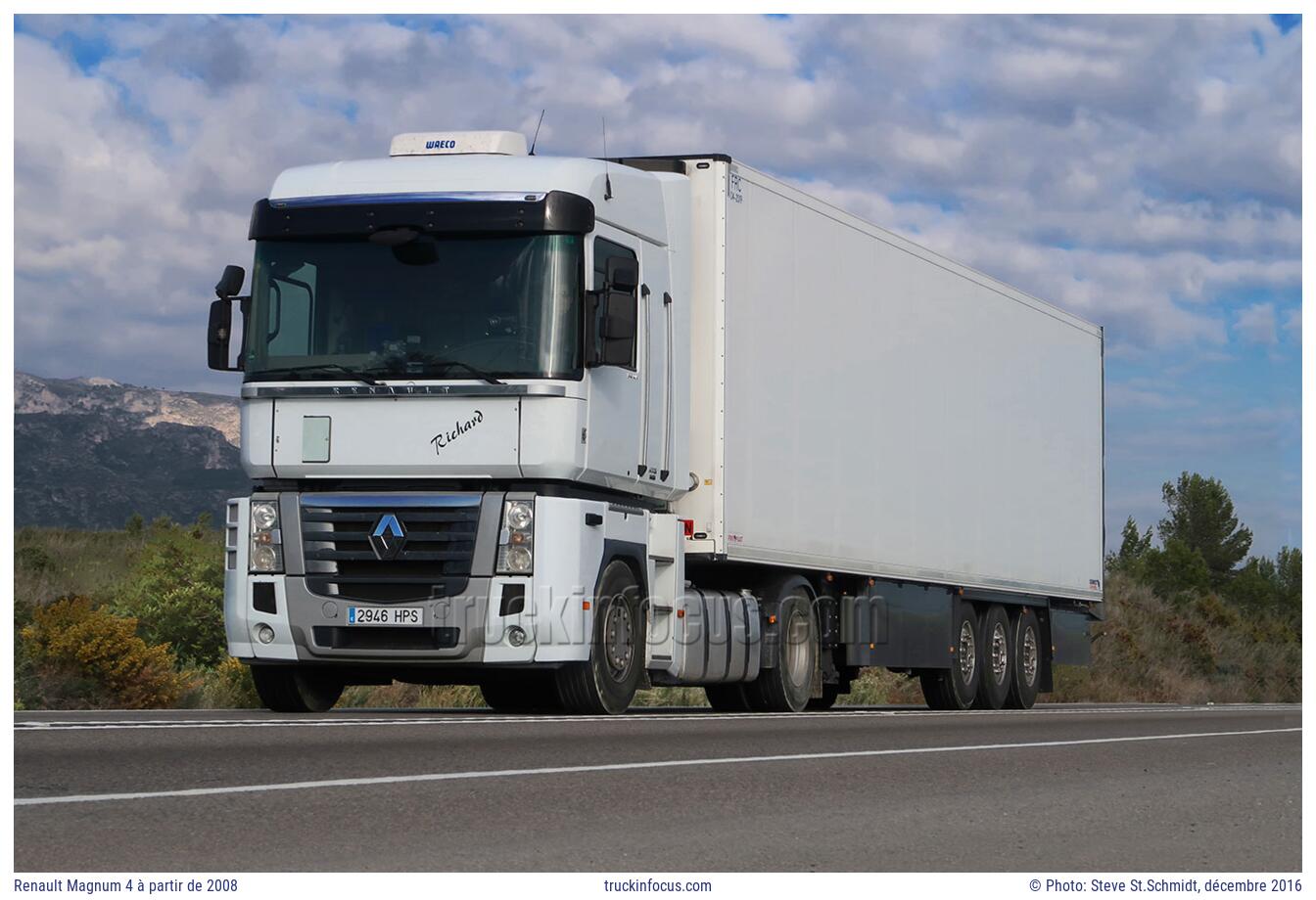 Renault Magnum 4 à partir de 2008 Photo décembre 2016