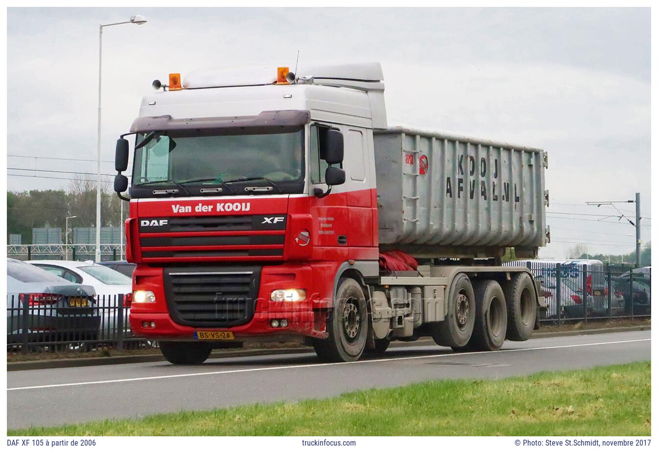 DAF XF 105 à partir de 2006 Photo novembre 2017