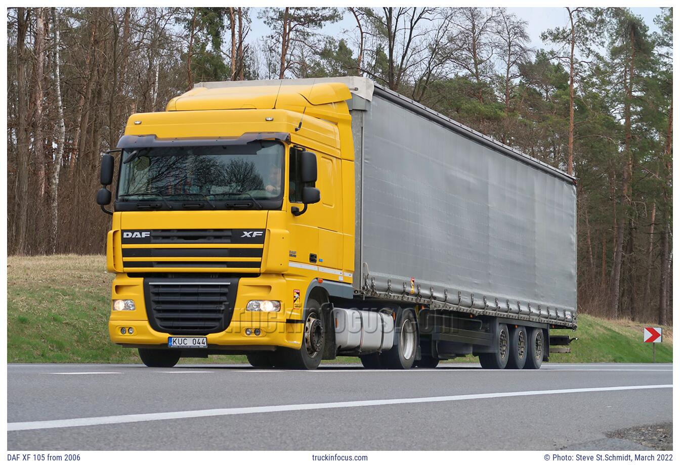 DAF XF 105 from 2006 Photo March 2022