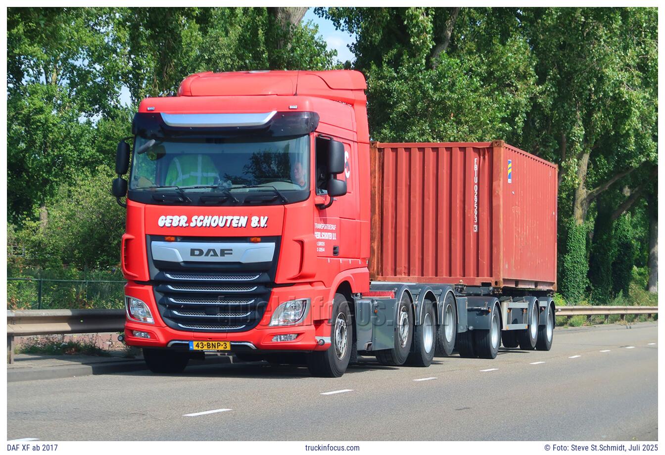 DAF XF ab 2017 Foto Juli 2025