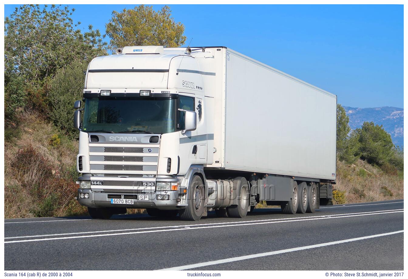 Scania 164 (cab R) de 2000 à 2004 Photo janvier 2017