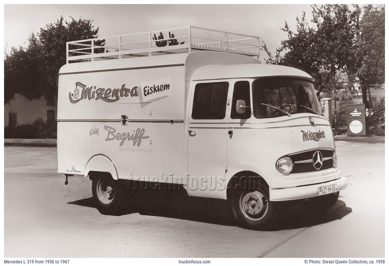 Mercedes L 319 from 1956 to 1967 Photo ca. 1958
