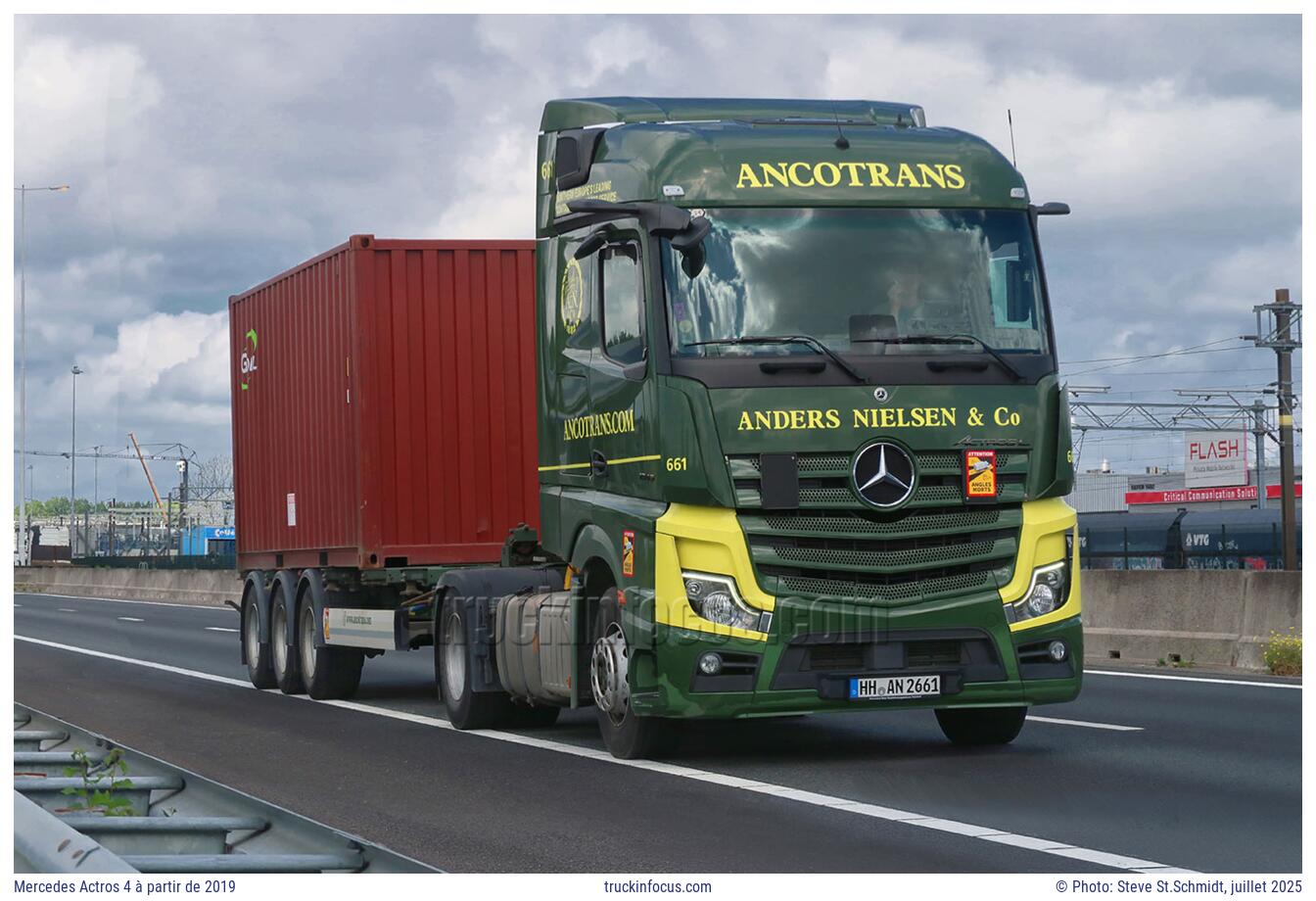 Mercedes Actros 4 à partir de 2019 Photo juillet 2025