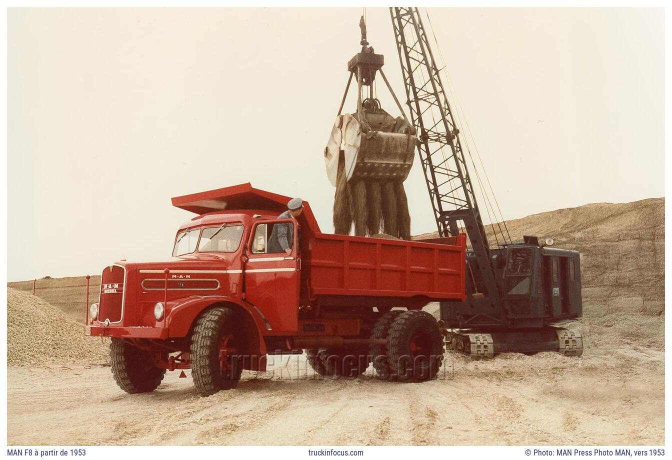 MAN F8 à partir de 1953 Photo vers 1953