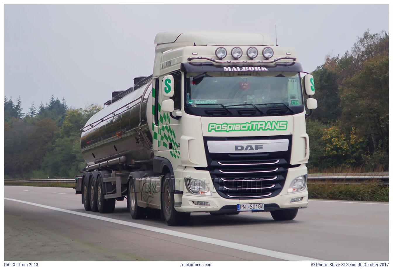 DAF XF from 2013 Photo October 2017
