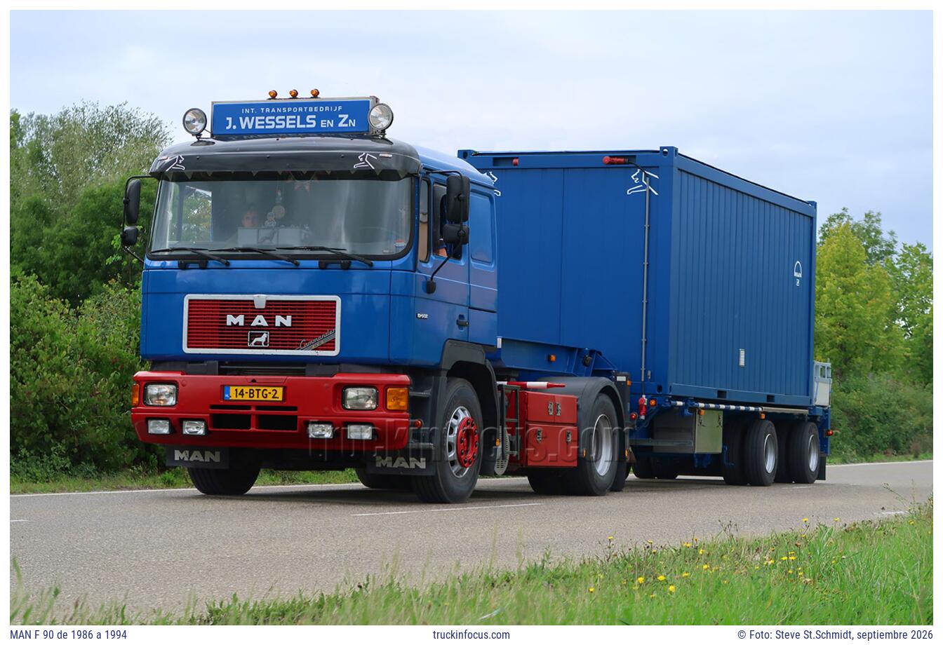 MAN F 90 de 1986 a 1994 Foto septiembre 2026