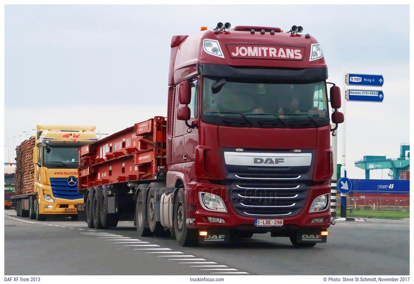 DAF XF from 2013 Photo November 2017