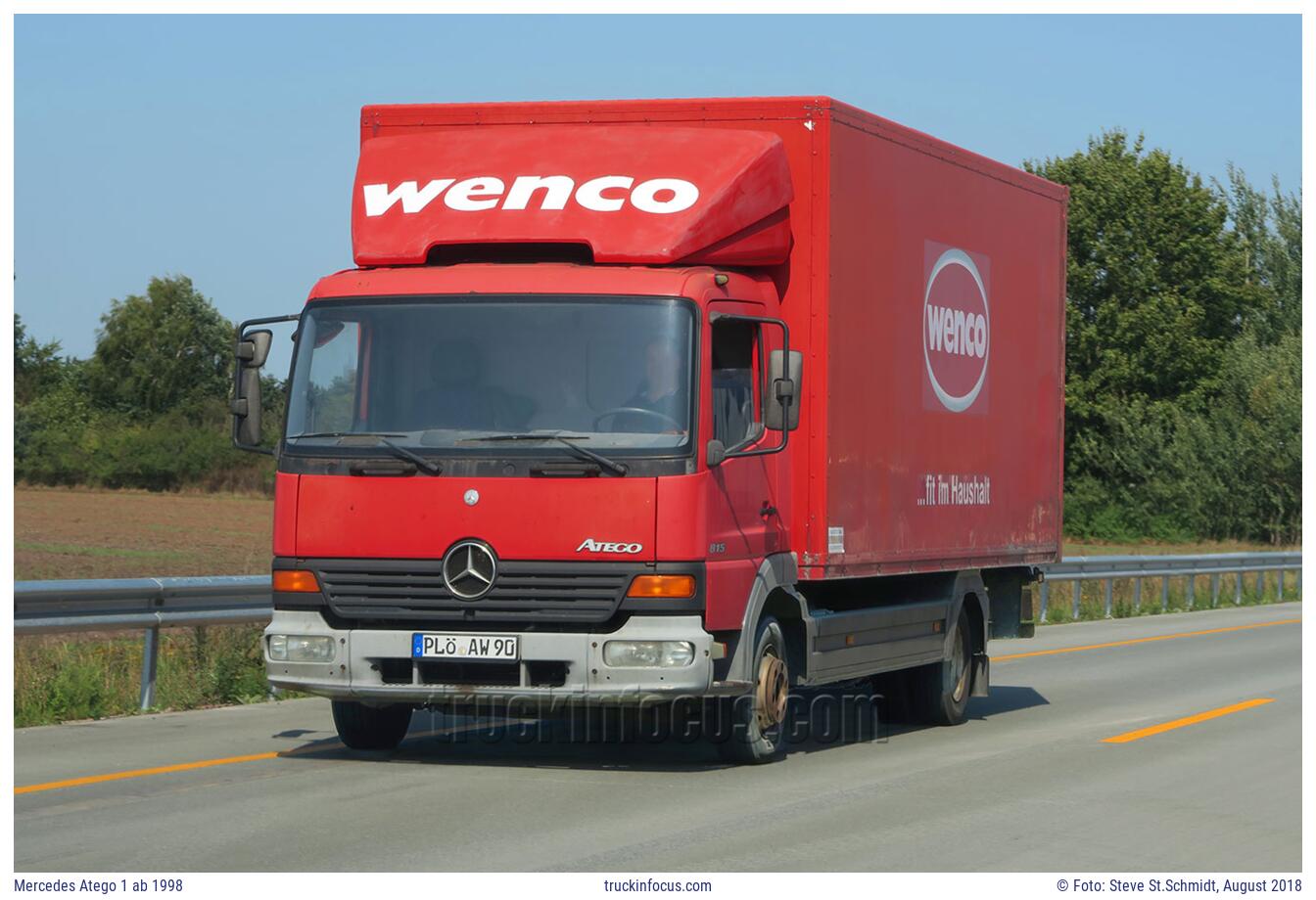 Mercedes Atego 1 ab 1998 Foto August 2018