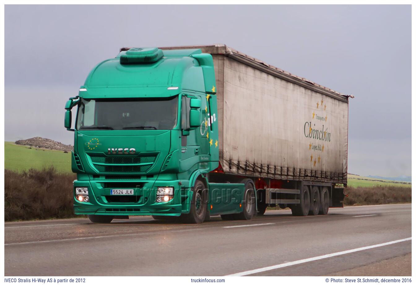 IVECO Stralis Hi-Way AS à partir de 2012 Photo décembre 2016