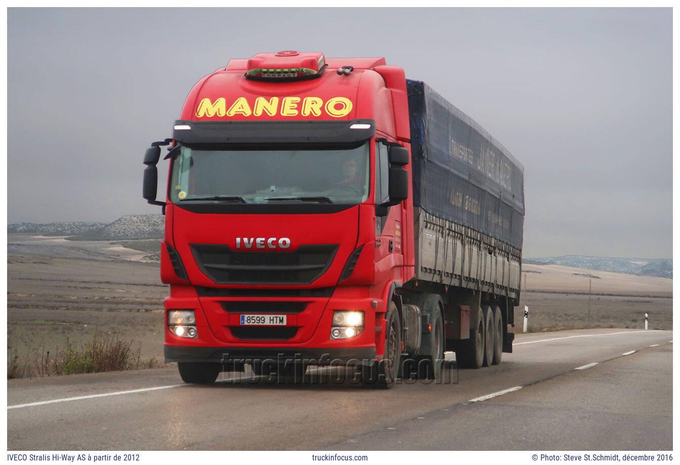 IVECO Stralis Hi-Way AS à partir de 2012 Photo décembre 2016