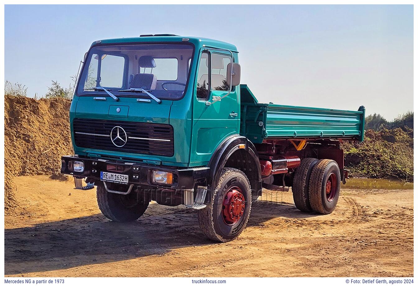 Mercedes NG a partir de 1973 Foto agosto 2024