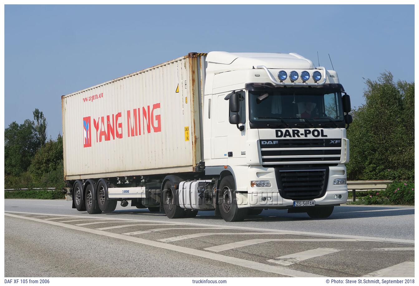 DAF XF 105 from 2006 Photo September 2018