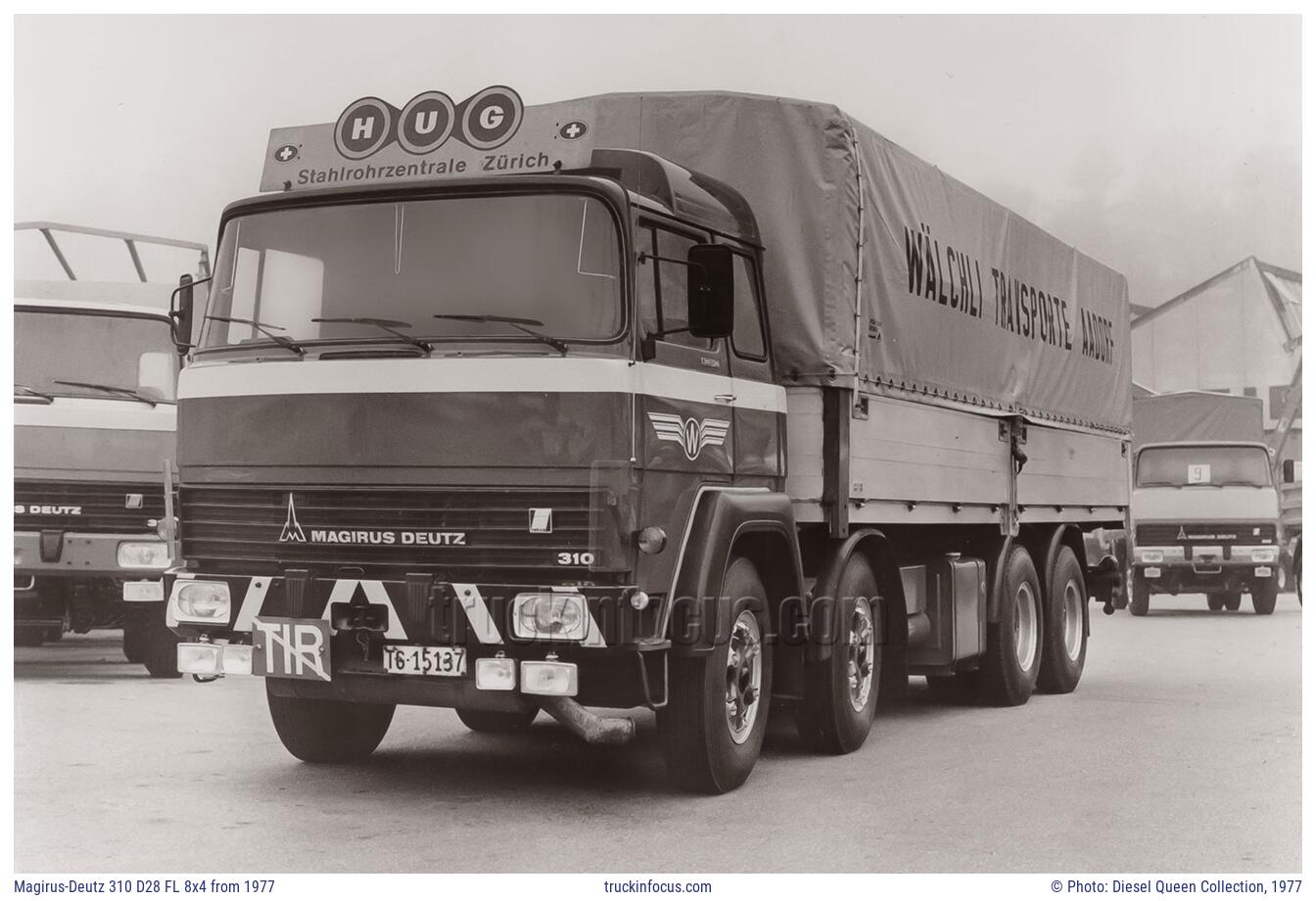 Magirus-Deutz 310 D28 FL 8x4 from 1977 Photo 1977