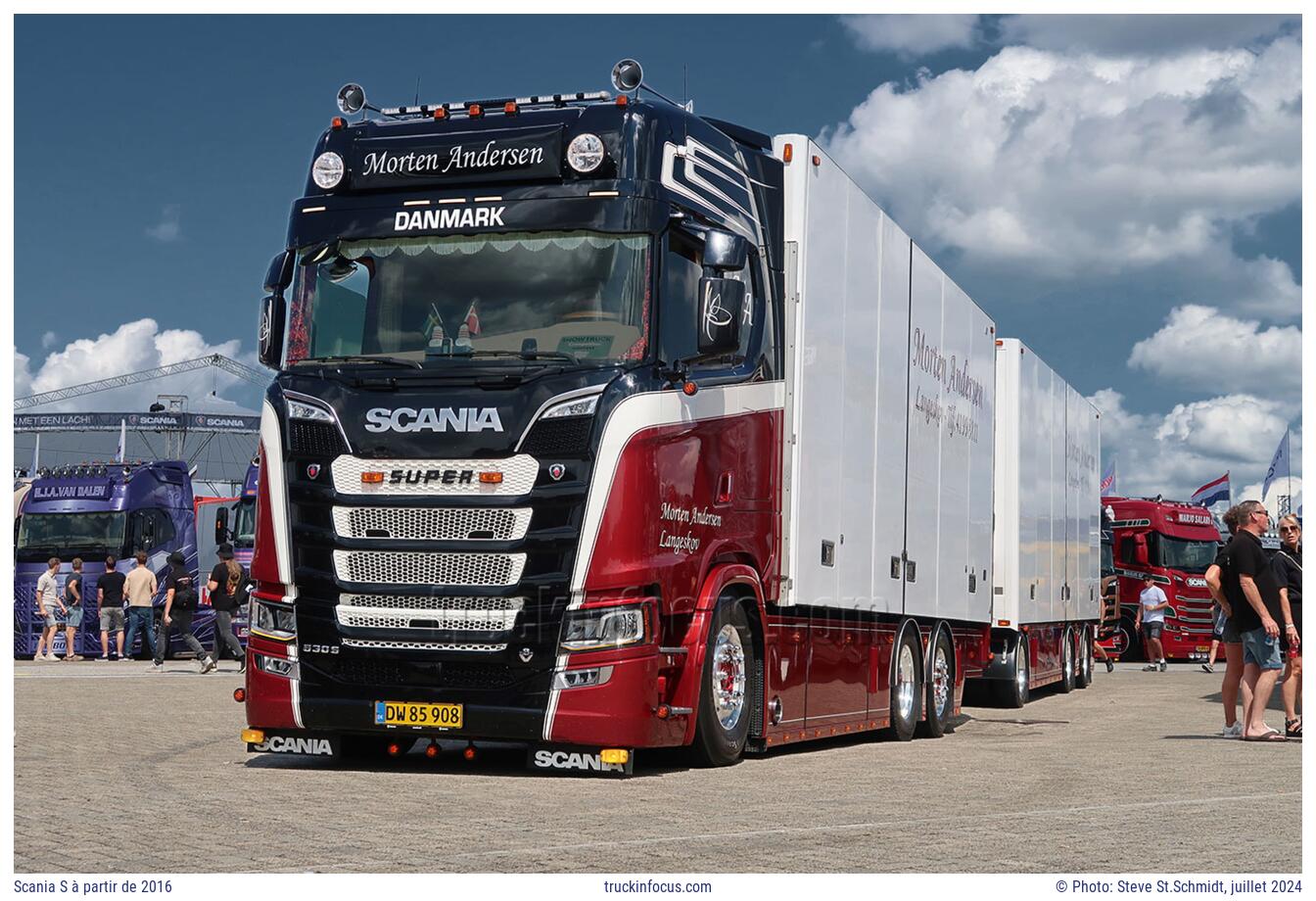 Scania S à partir de 2016 Photo juillet 2024