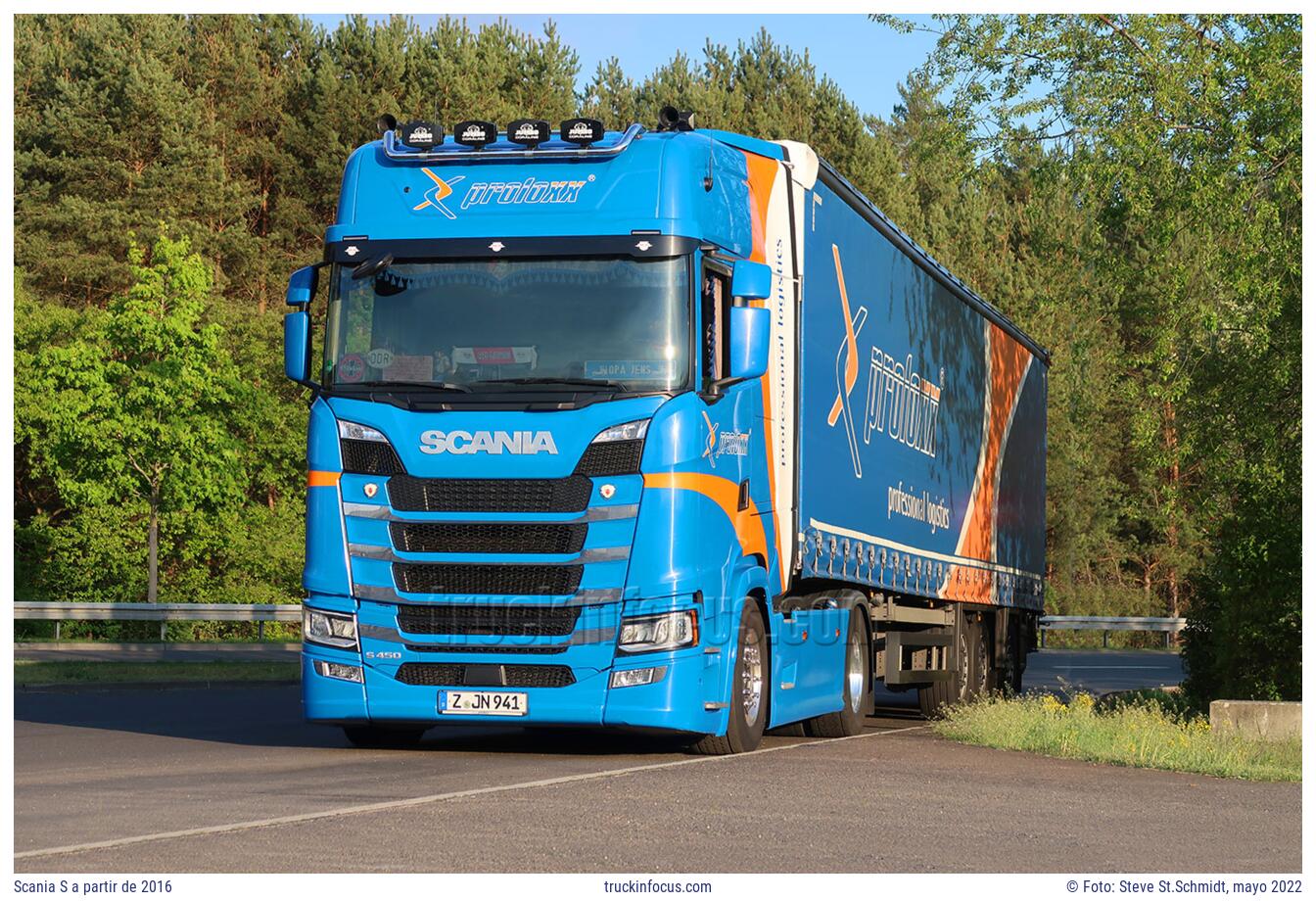 Scania S a partir de 2016 Foto mayo 2022